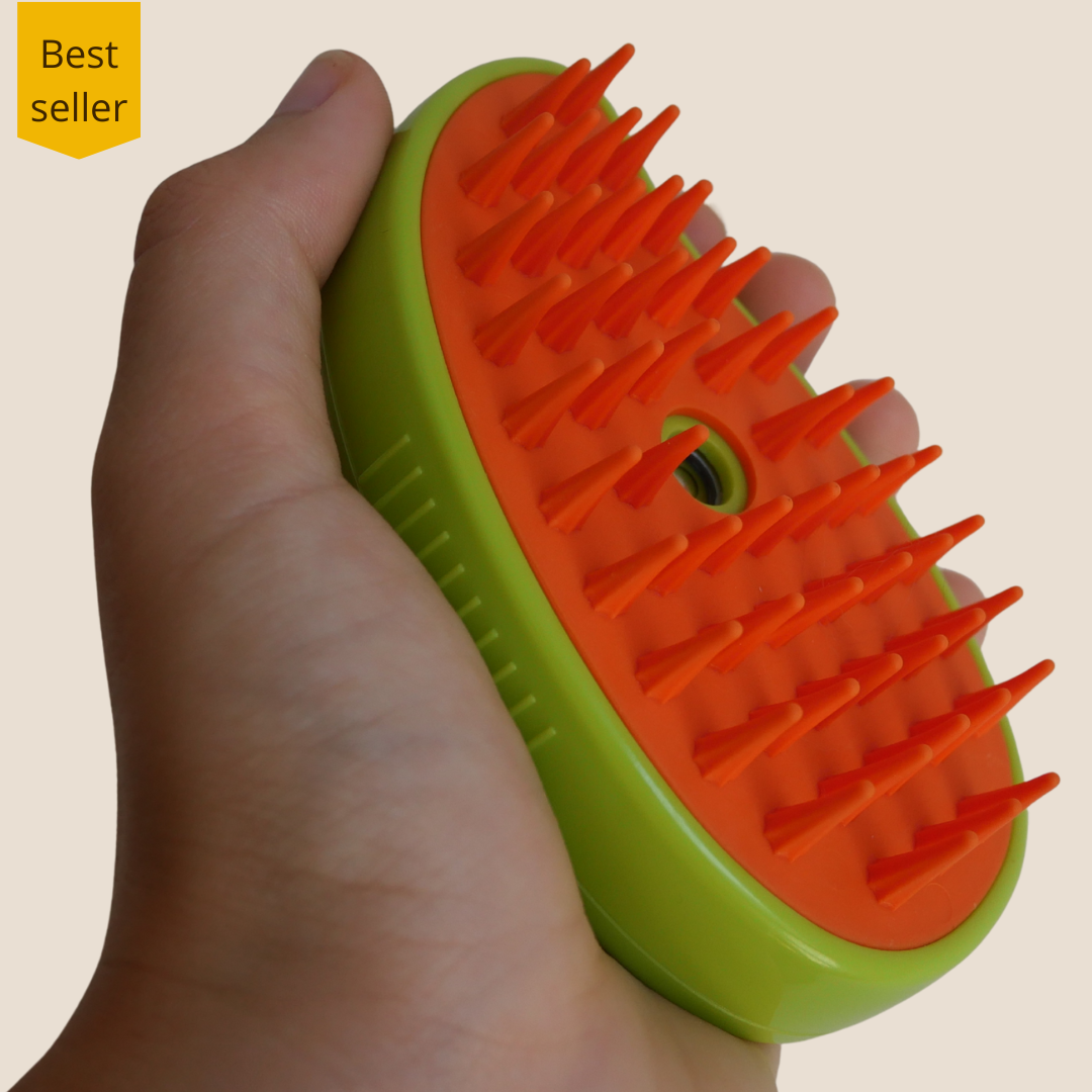 Brosse à vapeur pour animaux